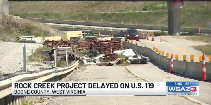 Construction project delayed on U.S. 119