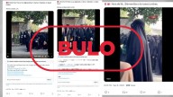 No son mujeres con burka en Londres, es una escuela coránica en Indonesia