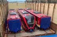 Desde China a Cartagena: así llegó el primer tren que revolucionará la movilidad bogotana