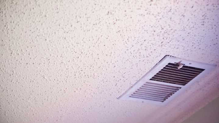 Update Old Popcorn Ceilings Without Removing Them With One Simple DIY Solution