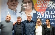 El vicegobernador Fabián Leguizamón y la candidata a diputada nacional Gisella Martínez recorren la cuenca carbonífera