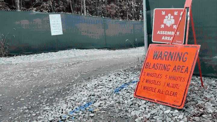 Naugatuck residents feel blast from Amazon facility construction