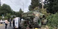 ‘Pure Insanity’ in Aloha: Monster truck smashed by intoxicated driver