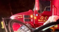 Mass. Pike crash involving tractor trailer causes significant delays Tuesday