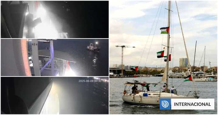 Atacan con dron a Flotilla Sumud que lleva ayuda a Gaza y donde viaja Greta Thunberg