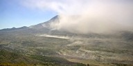 Strong winds spreading tons of dust, ash around Mount St. Helens