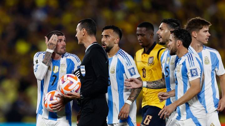 “Parece que ganaron la final del mundo”: críticas a jugador argentino que se burló del festejo de Ecuador tras la victoria 1