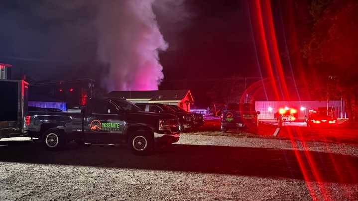 Smith County crews respond to controlled burn overnight