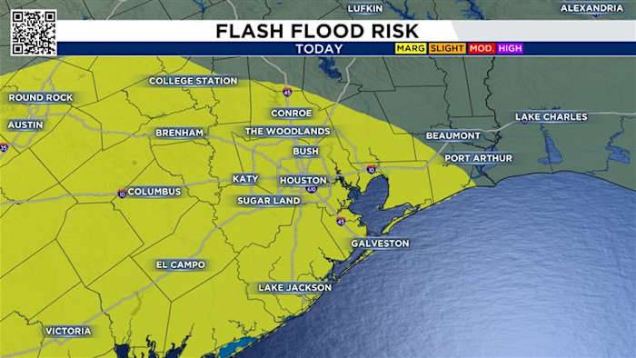 Houston flood threat decreases for Labor Day after heavy rain