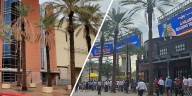 Second venue opened for Charlie Kirk memorial as colossal crowd of supporters flows though streets