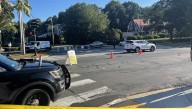 Pedestrian struck by vehicle in Newton