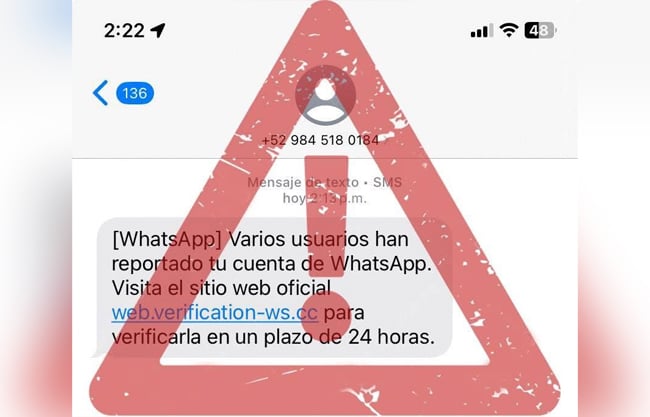 FGE Alerta por hackeo de WhatsApp