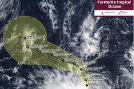 Tormenta Tropical Octave se ubica al sur-suroeste de Cabo San Lucas