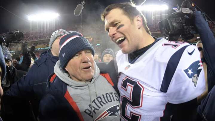 Tom Brady Jokes About ‘Player-Friendly Coach’ Bill Belichick On NFL Broadcast