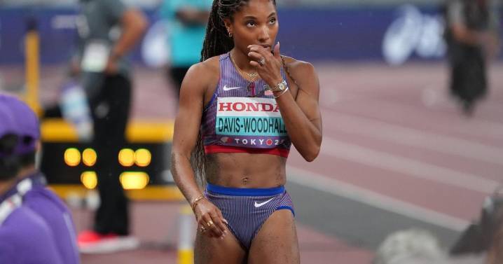 Tara Davis-Woodhall, Valarie Allman add world track and field titles to Olympic golds