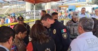 Clara Brugada llega al Puente de la Concordia, confirma 18 personas con quemaduras graves