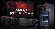 AMD ROCm 6.4.4 Brings PyTorch Support On Windows For Radeon 9000, Radeon 7000 GPUs, & Ryzen AI APUs
