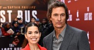 Matthew McConaughey & America Ferrera Bring ‘The Lost Bus’ to London | America Ferrera, Camila Alves, Matthew McConaughey, Paul Greenglass