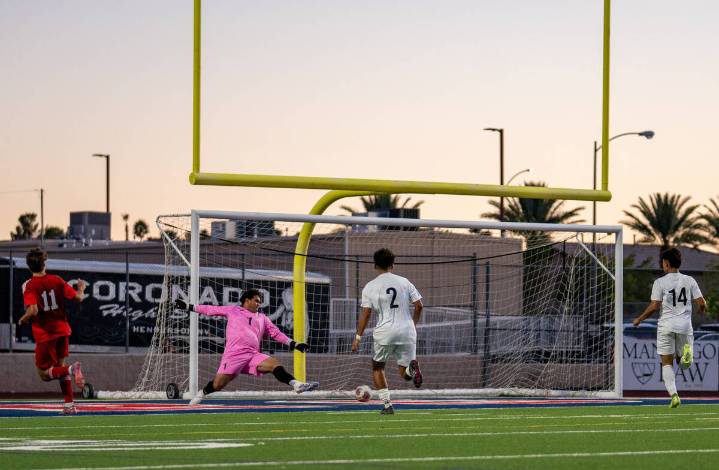 Nevada high school boys soccer: Coronado rolls Las Vegas High