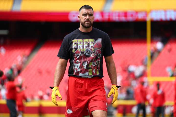 Travis Kelce Supports Suspended Teammate Rashee Rice With Custom T