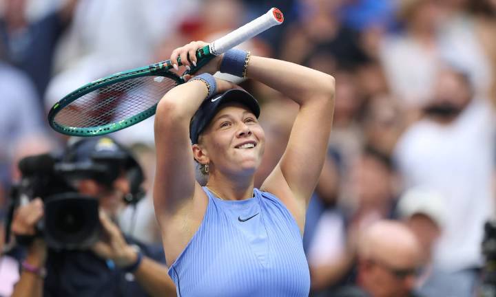 US Open: Amanda Anisimova exacts revenge on Iga Swiatek for Wimbledon whitewash with quarter