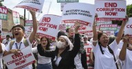 Protestas masivas en Filipinas contra corrupción