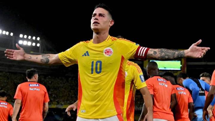 James Rodríguez, rey del juego en Suramérica: líder en creación y asistencias durante las Eliminatorias al Mundial 2026