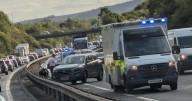 Edinburgh A720 bypass crash triggers huge delays for drivers as police respond