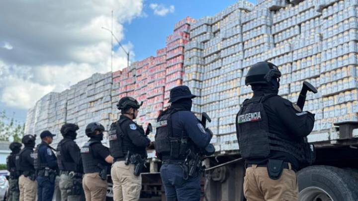 “Corta” SSPE borrachera en la Sierra; decomisa 1.7 mdp en cerveza