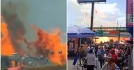 Explosión de pipa de gas en Puente de la Concordia deja 18 lesionados
