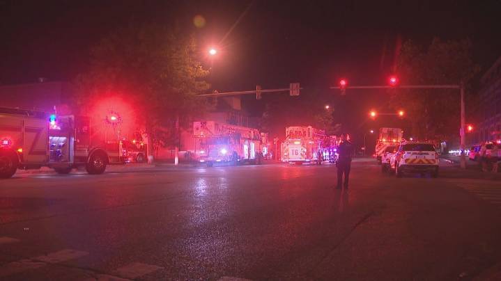 Buffalo crews battle fire on Grote Street