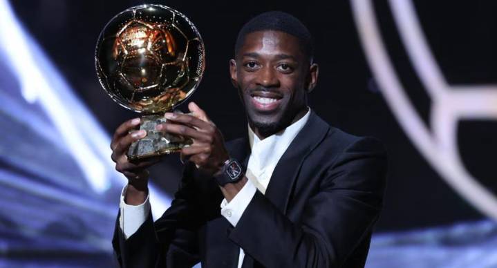 Ousmane Dembélé conquista el Balón de Oro 2025