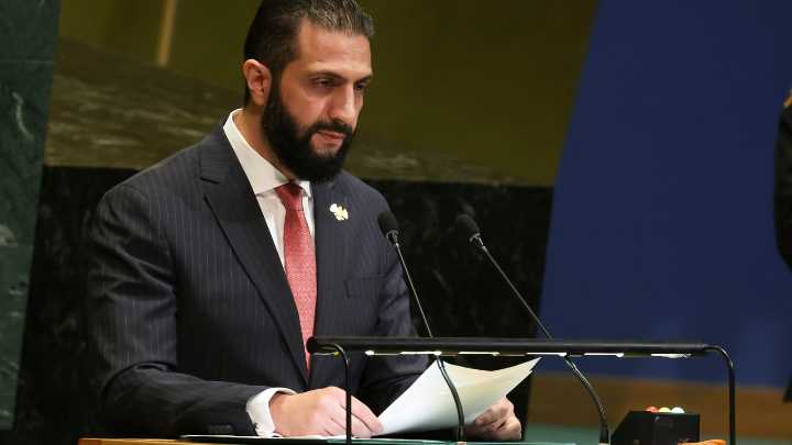A Syrian president speaks at the U.N. for the first time in nearly 6 decades : NPR