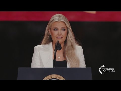 Erika Kirk, Republican leaders share emotional tributes in final farewell to Charlie Kirk