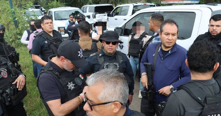 Militares rescatan a dos elementos de la SSPC en Michoacán; pasaron 12 horas desaparecidos