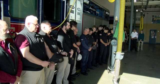 First responders hold 9/11 memorial ceremony in Orono: "Let this day be a reminder that we do not forget"