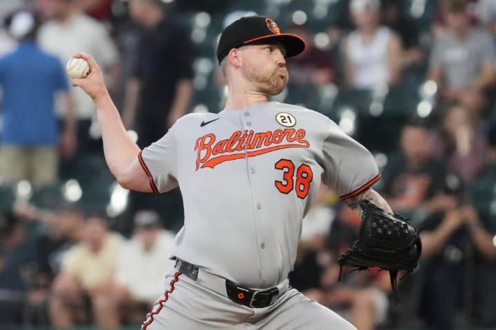 Orioles’ Cowser homers, Bradish dices up White Sox in win