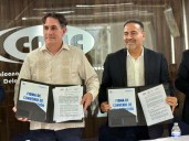 Firman convenio con CMIC para agilizar trámites en Recaudación de Rentas