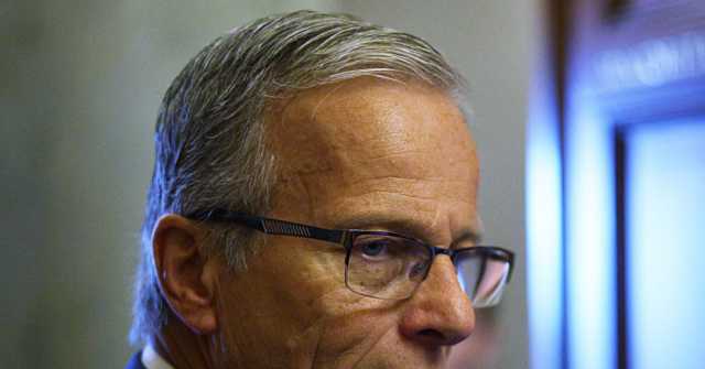 Exclusive — John Thune: 'Chuck Schumer Has Made It Very Clear He Wants a Shutdown'