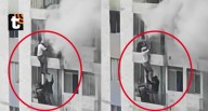 ¡Incendio en Santa Anita! Video muestra a residente bajar por la ventana para escapar de las llamas El siniestro ocurrió en un edificio del condominio Los Nogales y dejó a siete personas intoxicadas p