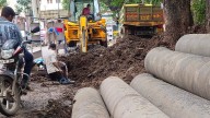 Pune Video: Damaged Water Pipeline At Shankar Sheth Road Leaves Residents Struggling