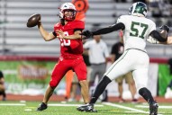 Cumberland Valley leans on QB Colton Stamy, defense to defeat rival Central Dauphin