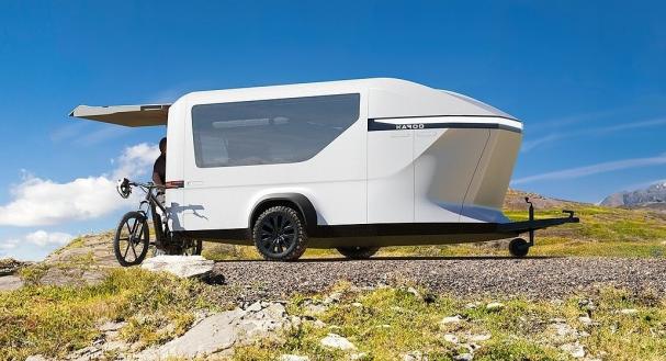 Futurista caravana para fusionar tecnología y escapadas