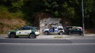Dos heridos en un accidente de tráfico que causó un gran atasco en la N