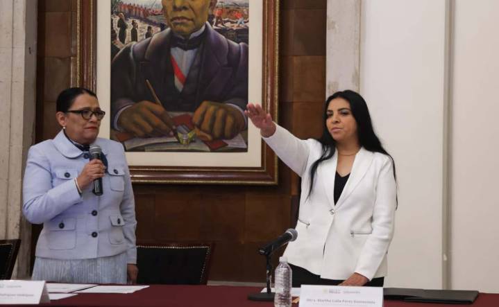 Martha Lidia Pérez toma protesta como nueva Comisionada Nacional de Búsqueda
