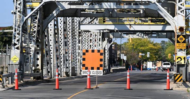 2 bridges over Welland Canal temporarily closed this week
