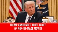 Trump Announces 100% Tariff on Non