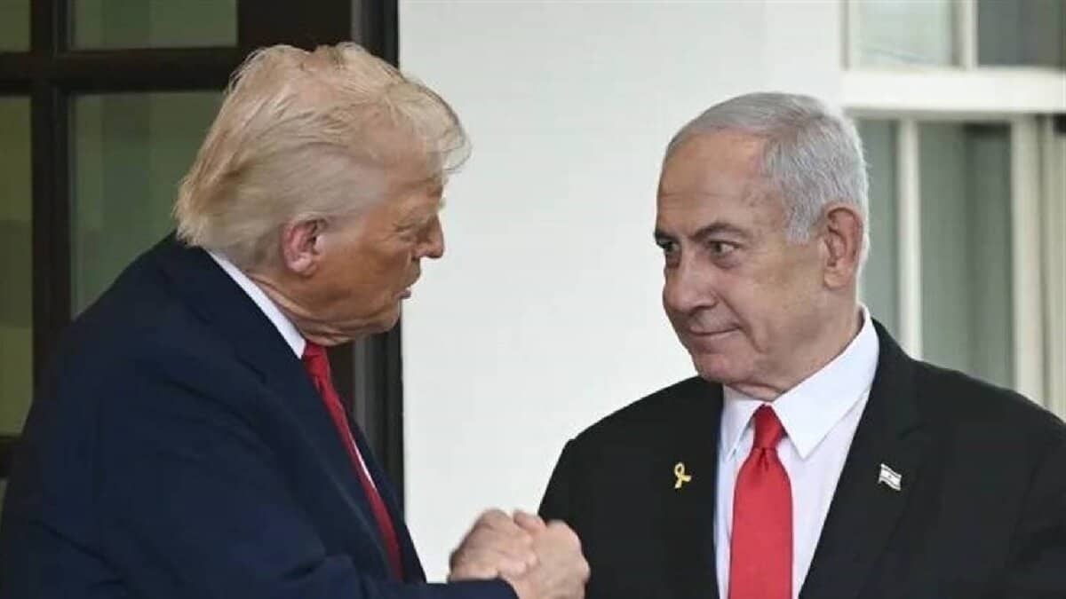 Trump announces Gaza peace plan, Netanyahu pledges support