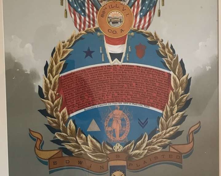This Civil War lithograph marked a veteran’s service. What is it worth?