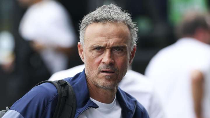 Luis Enrique sufre una fractura de clavícula